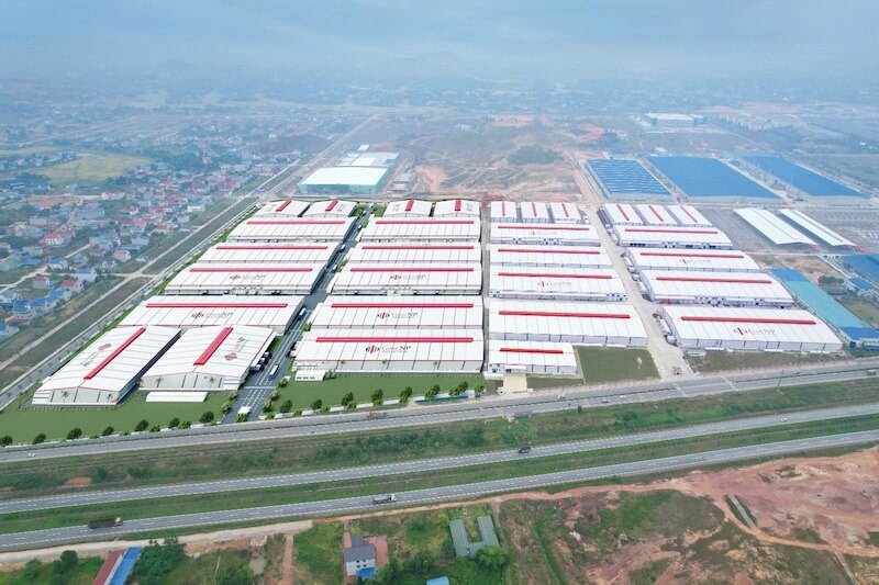 Factories in industrial zones have an advantage in transporting goods