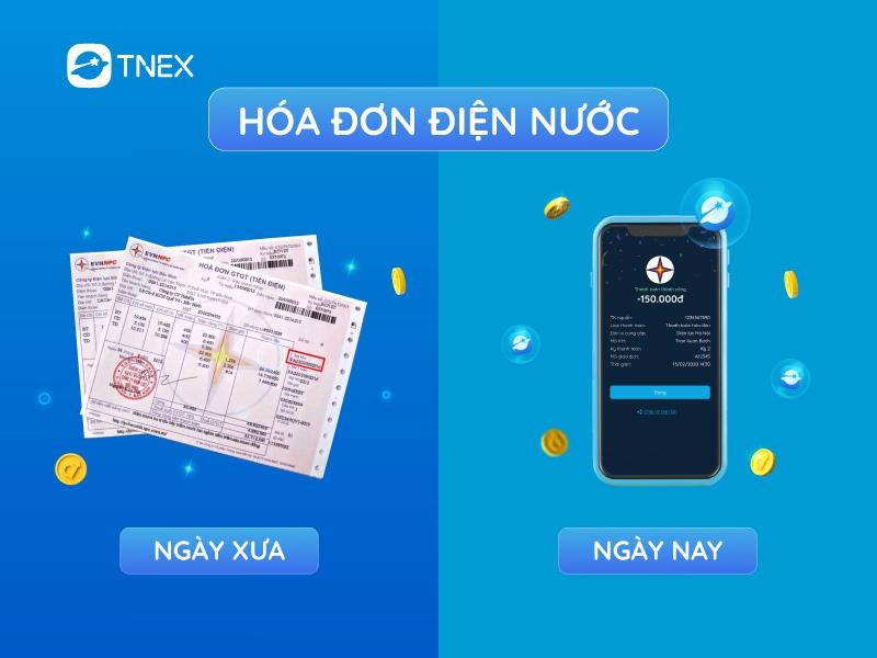 Thanh toán điện nước qua ngân hàng