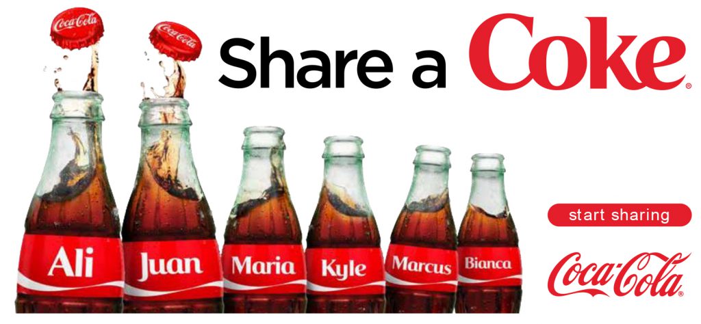 Chiến dịch "Share a Coke" của Coca-cola