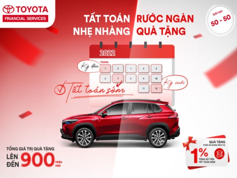 Mua xe Toyota không còn quá khó khi đã có TFSVN lo