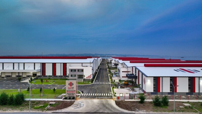 GAW NP manufacturing plant in Nam Dinh Vu Industrial Zone