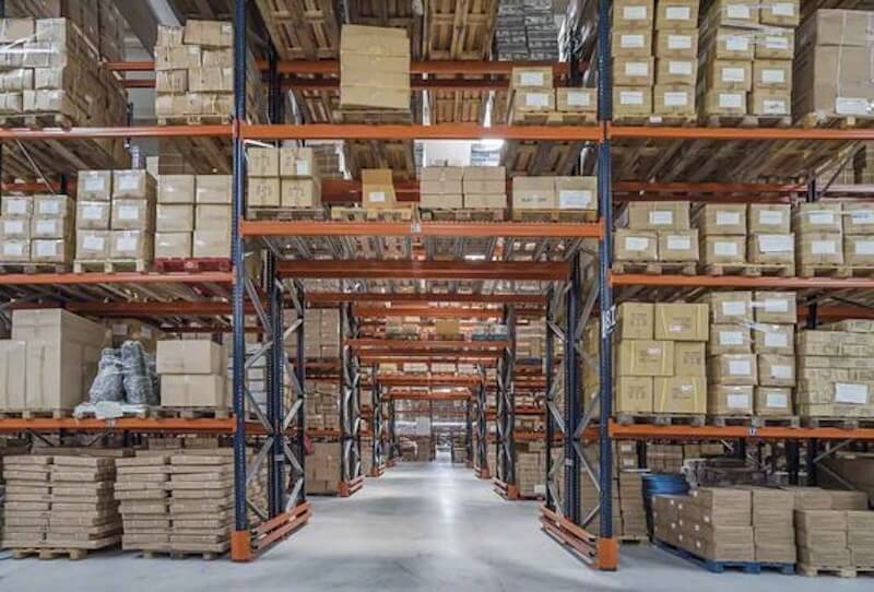 Warehouses help store goods safely