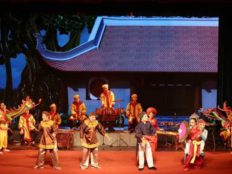 Hồn Việt là sự kết hợp giữa múa, âm nhạc và những câu chuyện dân gian Việt Nam