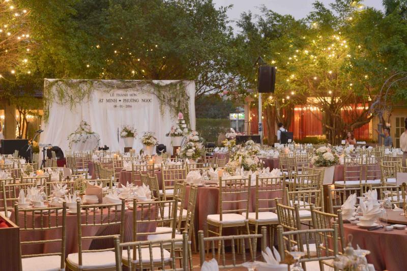 Những địa điểm tổ chức tiệc cưới sang trọng và đẹp mắt
