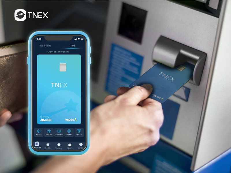 Thẻ vật lý TNEX được sử dụng hơn 17.000 cây ATM trên toàn quốc