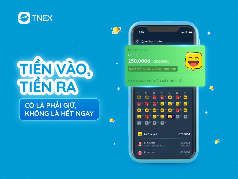 Quản lý chi tiêu cá nhân do TNEX cung cấp có những ưu điểm nổi bật