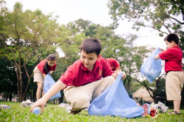 Rèn luyện cho các em biết cách bảo vệ môi trường hơn