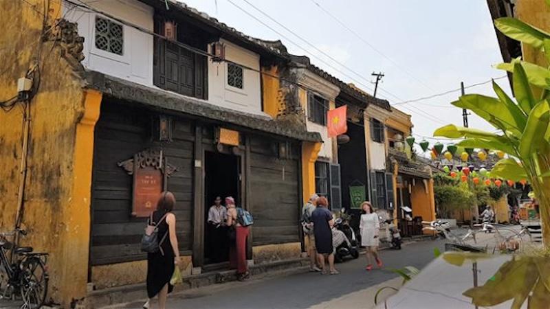 Tan Ky old house with unique historical architecture