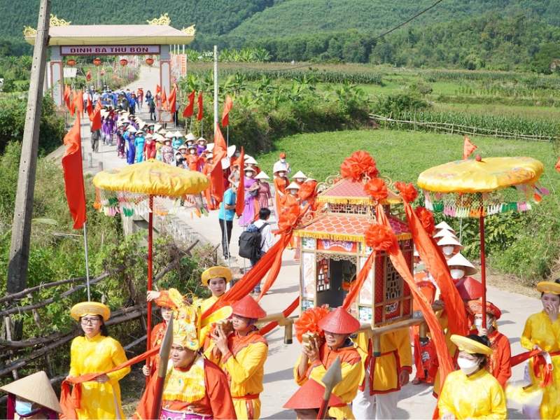 Lễ hội bà Thu Bồn mang đậm nét văn hóa truyền thống