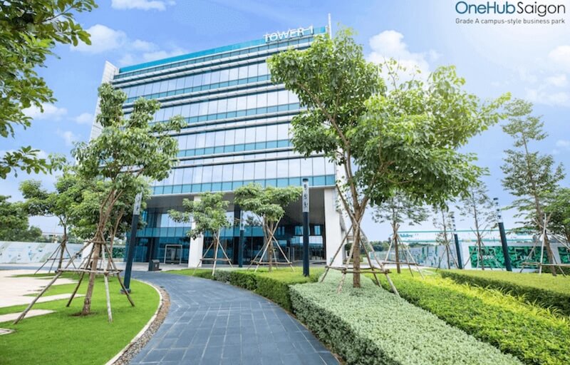 The OneHub SaiGon project is located within the high-tech park