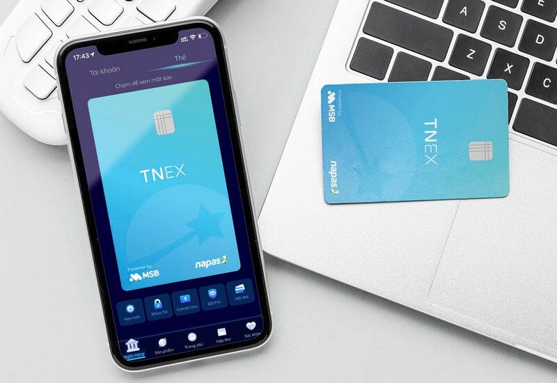 Nhận thẻ ATM miễn phí cùng TNEX