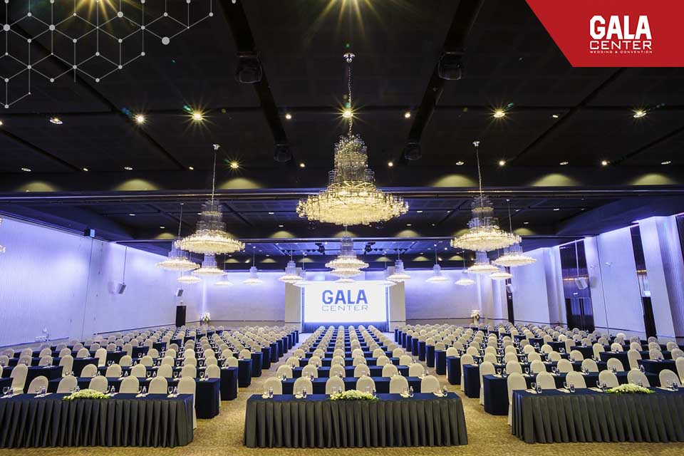 sảnh hội nghị tại Trung tâm tổ chức hội nghị TPHCM - Gala Center