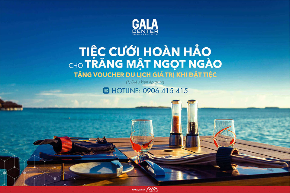 Ưu đãi của nhà hàng tiệc cưới quận Tân Bình Gala Center