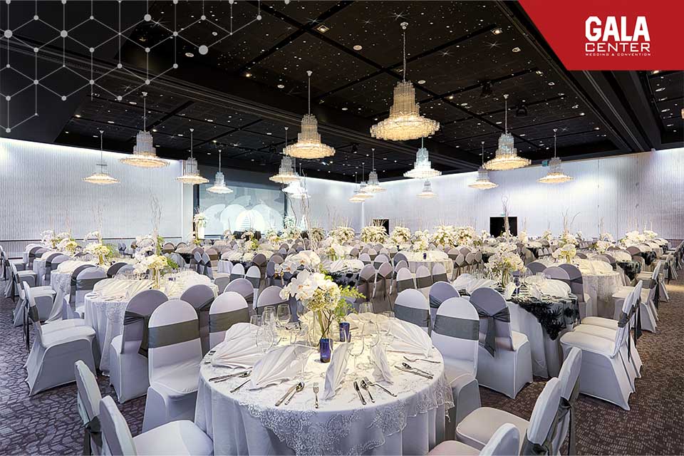 Sảhh cưới Festive tại nhà hàng Gala Center