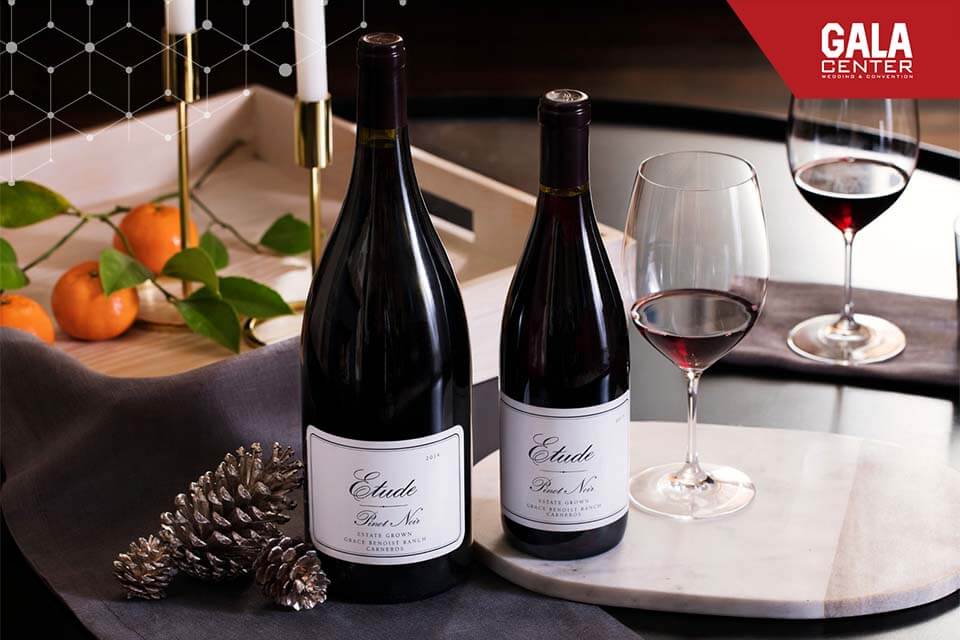 Tiệc cưới ấm áp với Pinot noir