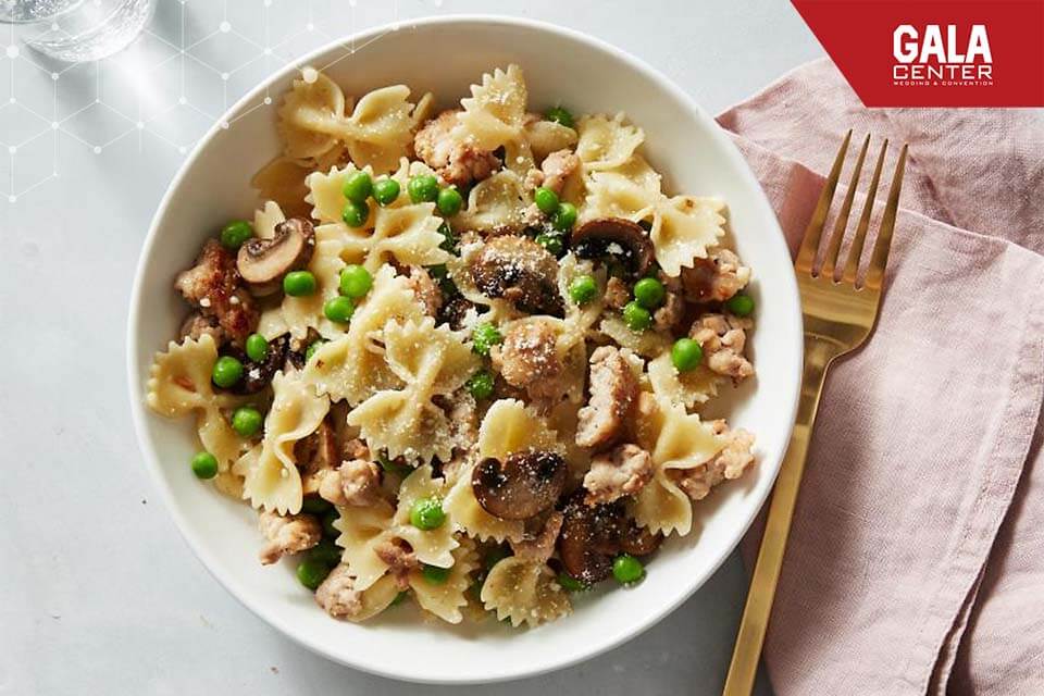 Hương vị mới lạ với món Farfalle Con Pollo