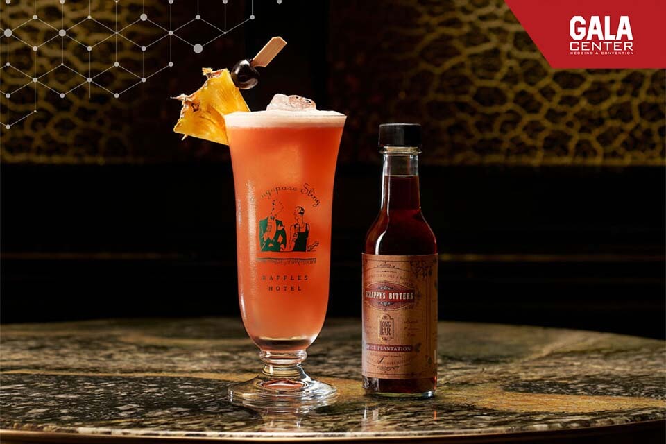 Singapore Sling - “Quốc tửu” của đảo quốc Sư Tử