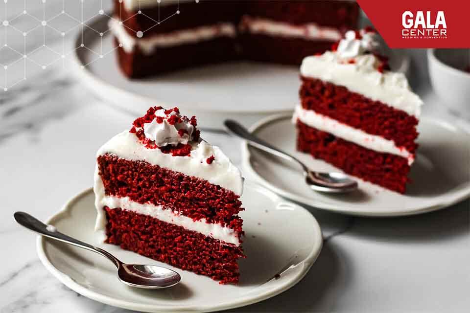 Chiếc bánh tình yêu  - Red Velvet cho hôn lễ thêm ngọt ngào