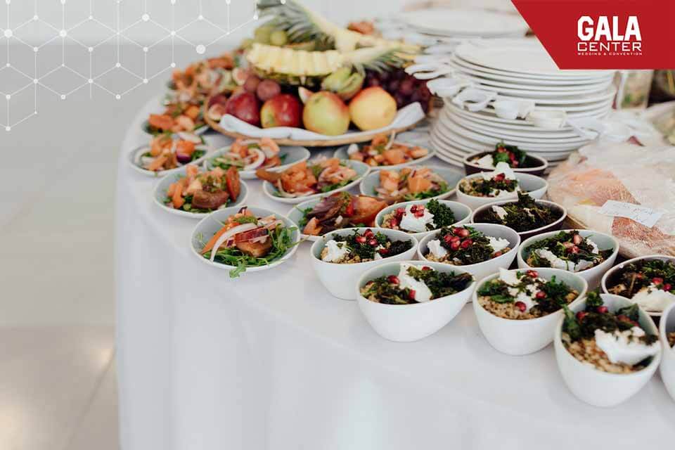 Buffet - Xu hướng tiệc cưới mới của các cặp đôi hiện đại