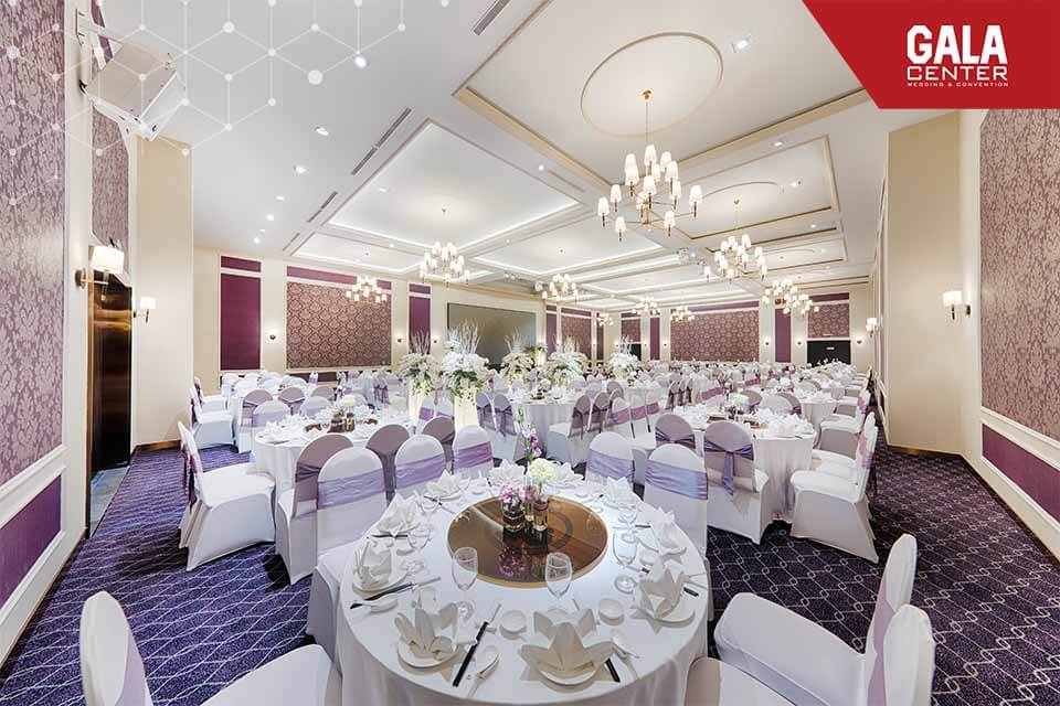 sảnh cưới đẳng cấp tại nhà hàng Gala Center