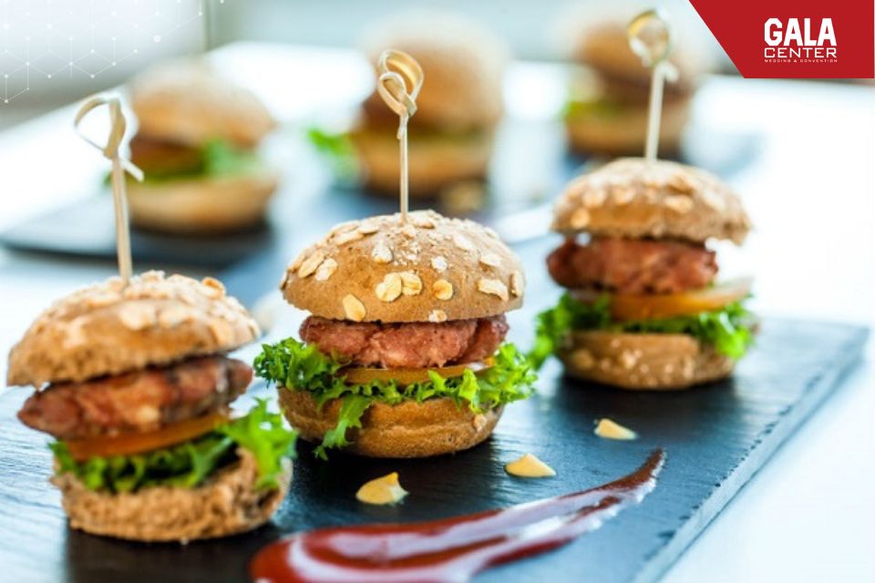 Những chiếc burger mini vô cùng dễ thương 