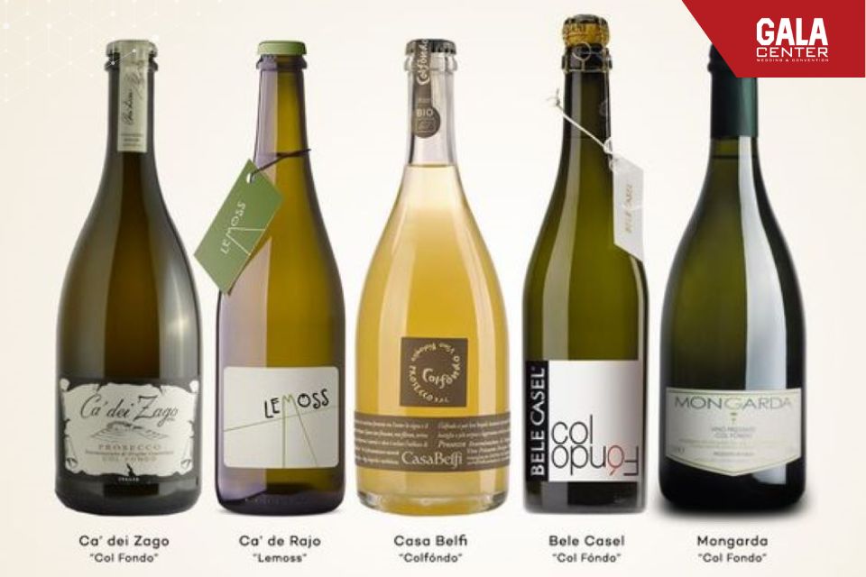 Các loại rượu vang Col Fondo Prosecco