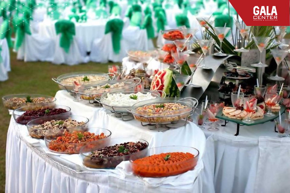 Tiệc cưới buffet đang dần thành xu hướng cho đám cưới hiện đại