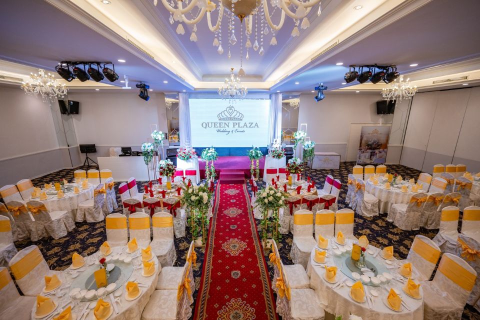 Sảnh cưới Queen Plaza Kỳ Hòa mang phong cách cổ điển