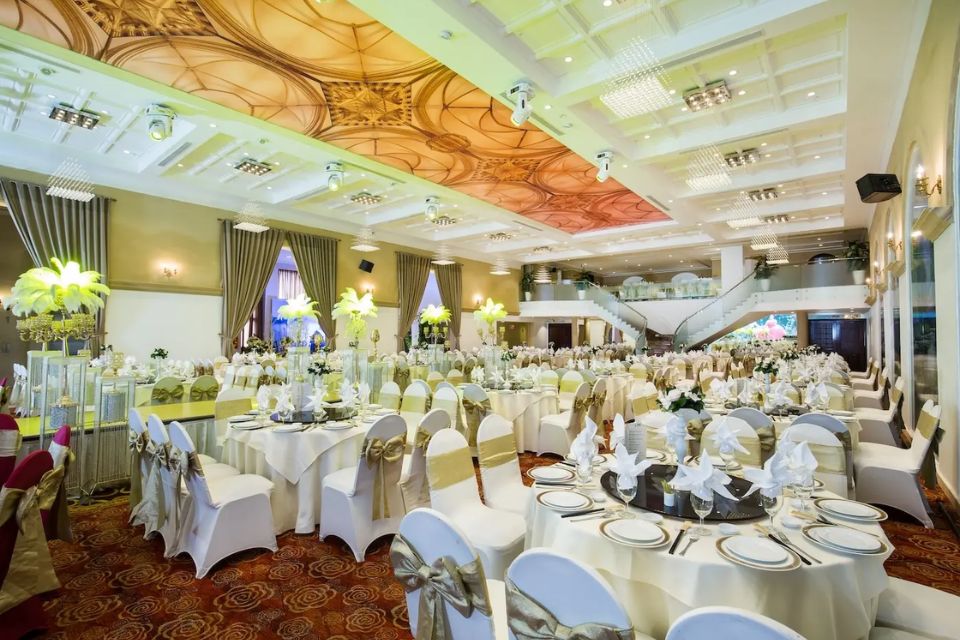 Sảnh tiệc cưới Metropole mang hơi thở của nhiều thành phố nổi tiếng trên thế giới