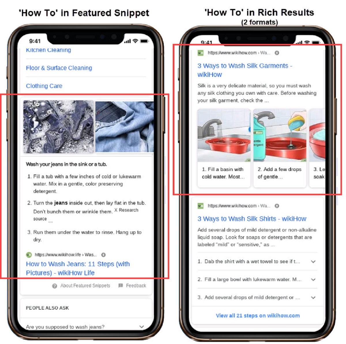  Hình 3: Ví dụ về “how-to” rich result trên mobile