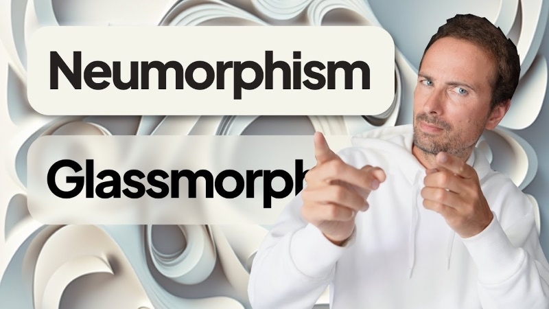 Hình 5: Xu hướng thiết kế Neumorphism và Glassmorphism (Nguồn: Internet)