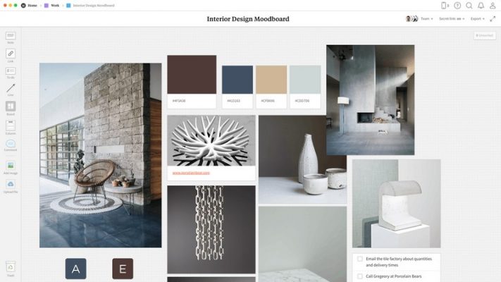  Ví dụ về Moodboard trong thiết kế