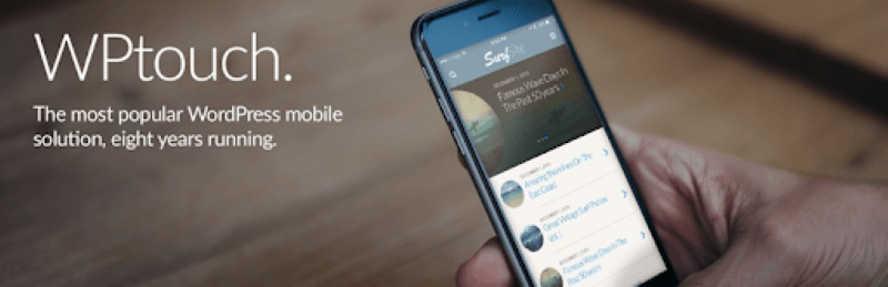 WPtouch Mobile là plugin hỗ trợ tối ưu hóa giao diện di động