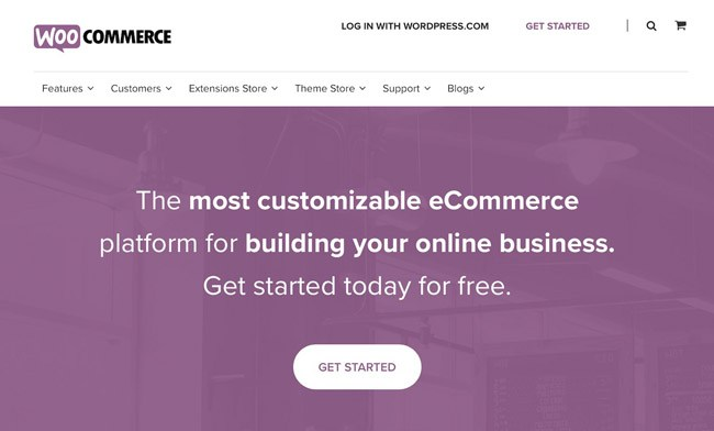 Hình 4: WooCommerce là nền tảng thương mại điện tử chạy trên WordPress