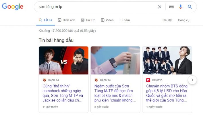 Tìm kiếm với từ khóa "Sơn Tùng M TP"