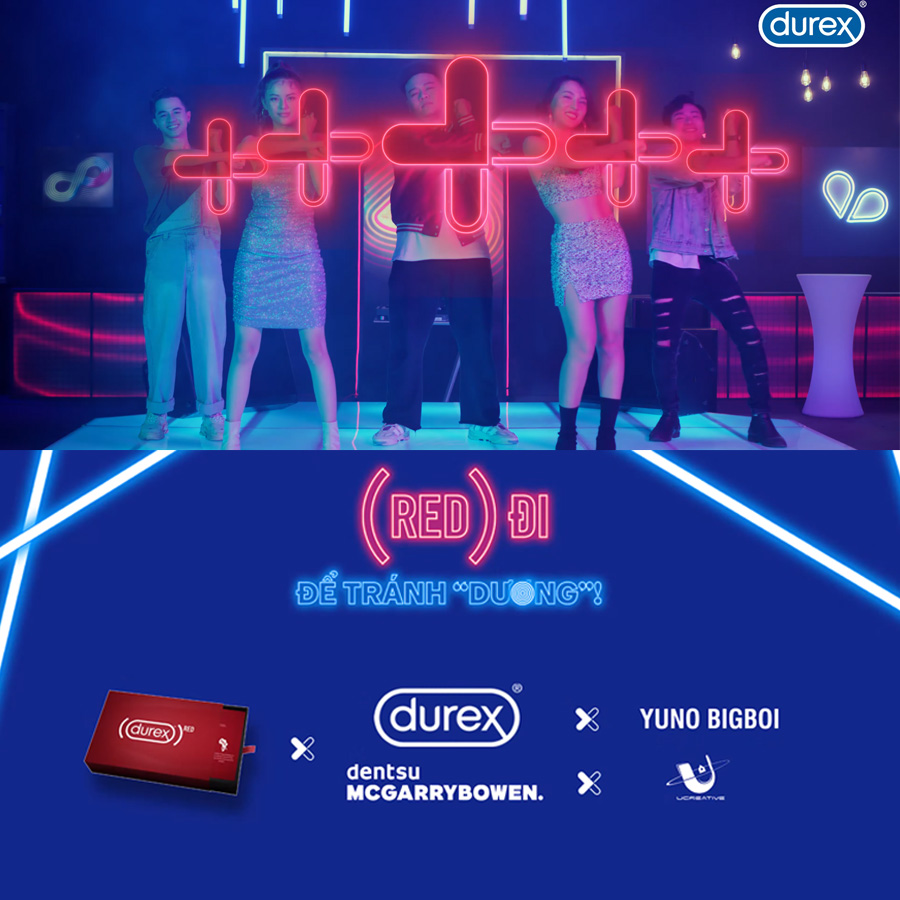 Ý tưởng chơi chữ được lồng ghép khéo léo của Durex