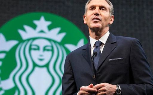 Giám đốc điều hành Starbucks Howard Schultz