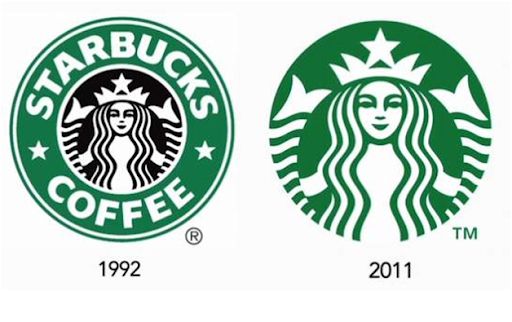 Logo của Starbucks sau khi thiết kế lại vào năm 2011