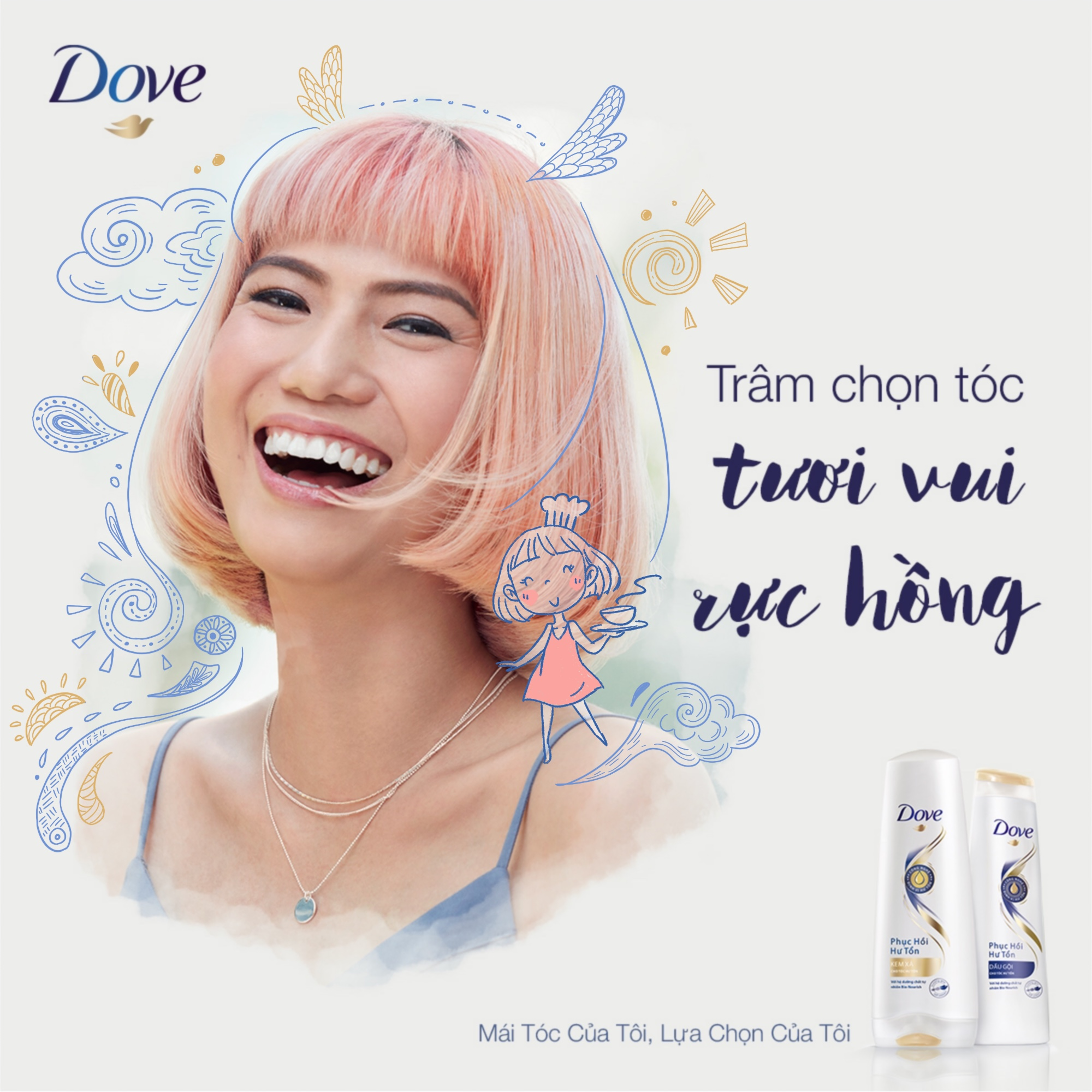 Thử thách “Tôi chọn tóc…”