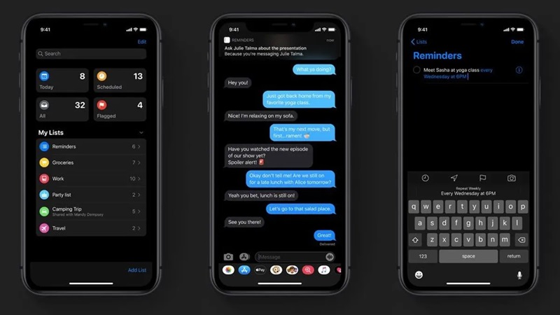 Hình 10: Chế độ tối (Dark Mode) (Nguồn: cnet.com)