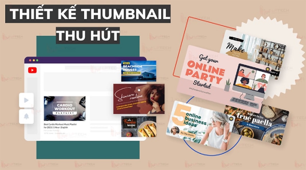 Hình 2: Thiết kế thumbnail thu hút (Nguồn: Internet)