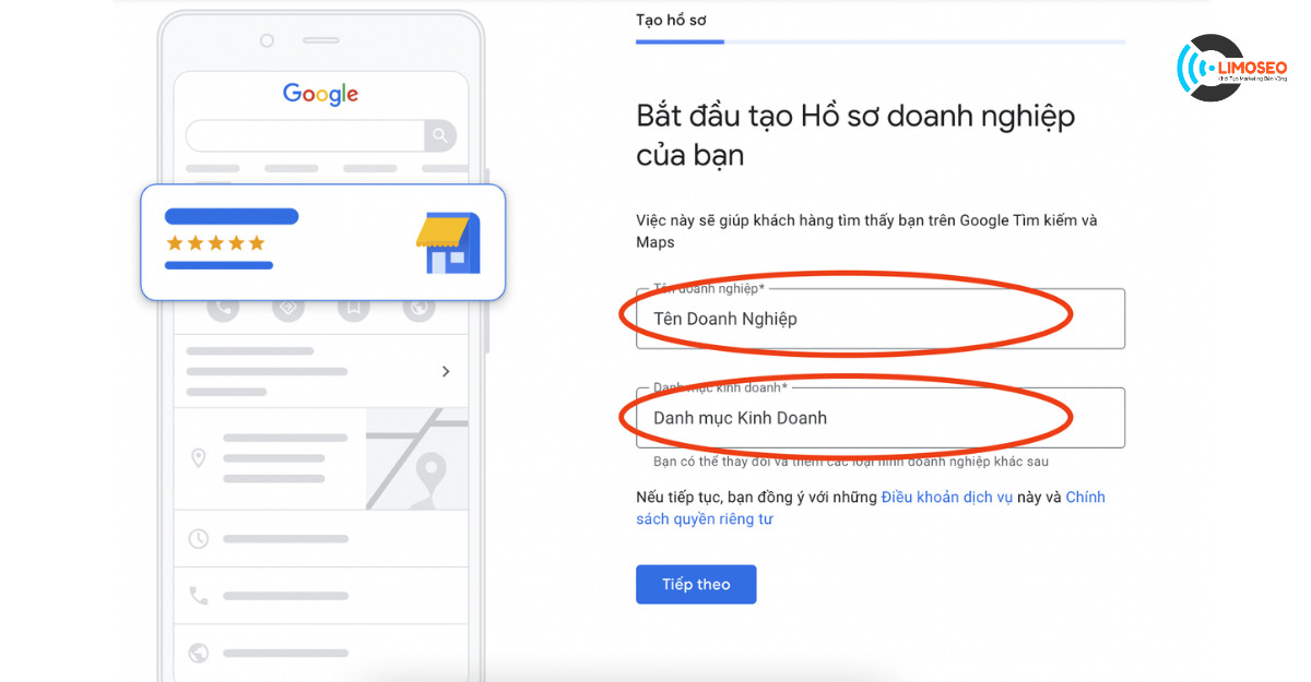 Hình 5: Cập nhật thông tin Google My Business (Nguồn: Internet)