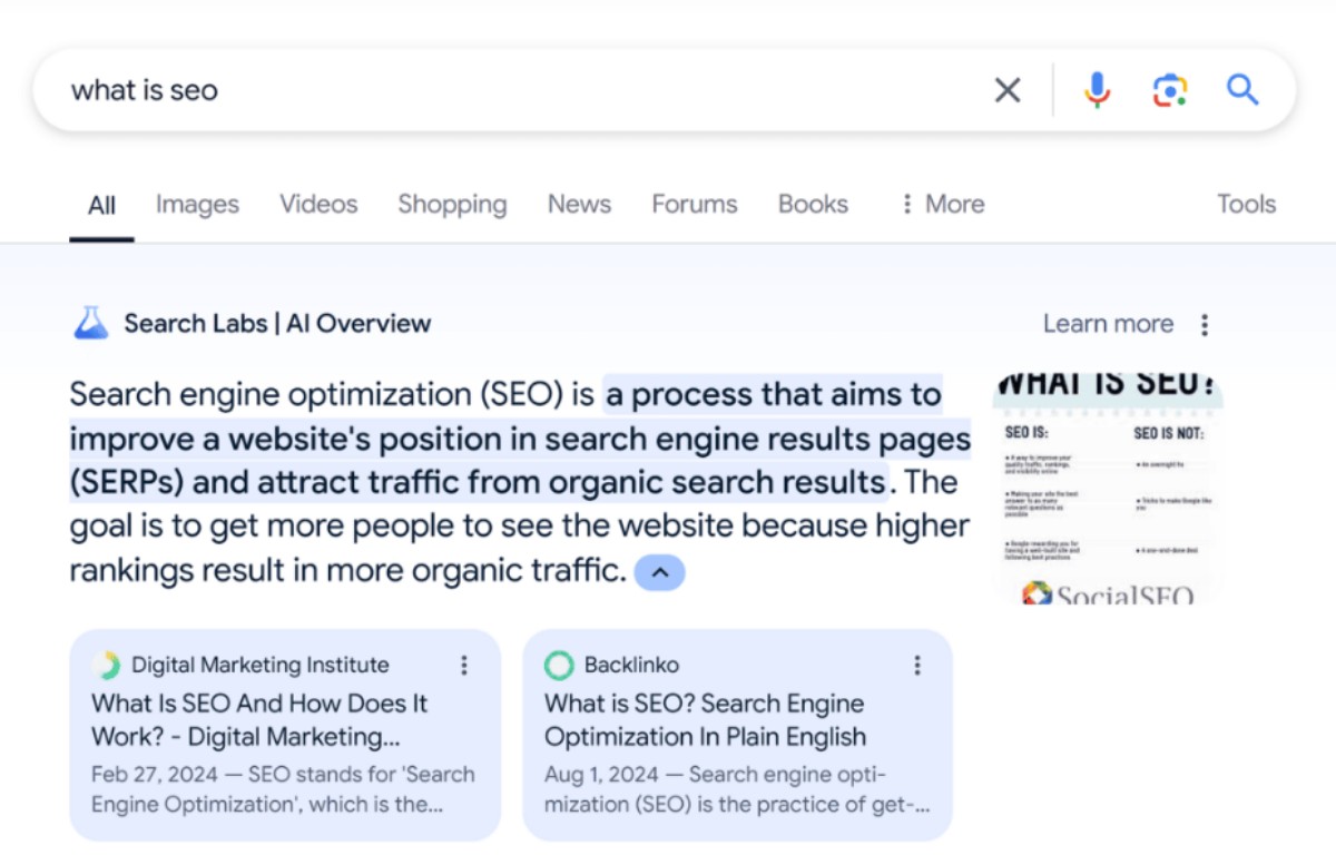 AI Overviews đang dần mở rộng sang nhiều quốc gia