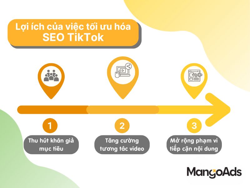 Hình 3: Những lợi ích mà tối ưu hóa SEO TikTok mang lại (Nguồn: MangoAds)