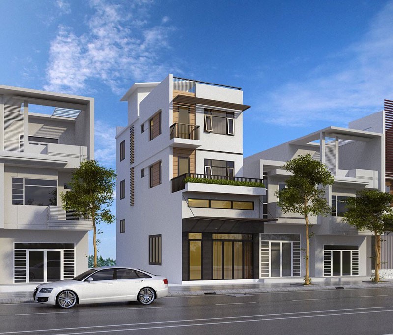 Các dạng lô đất: vuông, nở hậu, tóp hậu, tam giác, hình thang, méo