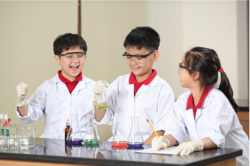 VAS is the first school in Ho Chi Minh City to introduce the Cambridge curriculum in its teaching from kindergarten to grade 12.