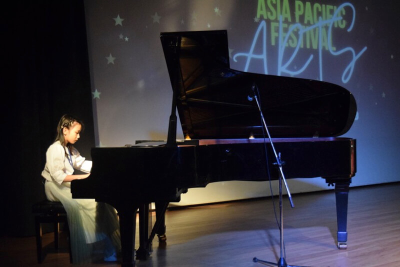 Minh Ngoc at the Asia Pacific Art Festival 2023