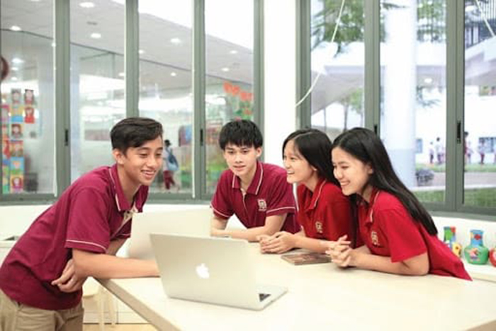 Học sinh trường trung học quốc tế Việt Úc được trang bị các kỹ năng ứng dụng khoa học công nghệ vào đời sống