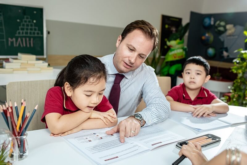 Học sinh trường mầm non song ngữ Việt Úc