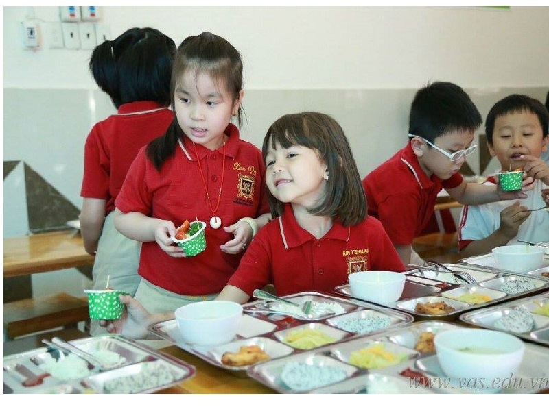 Trẻ được chăm sóc dinh dưỡng đầy đủ tại VAS